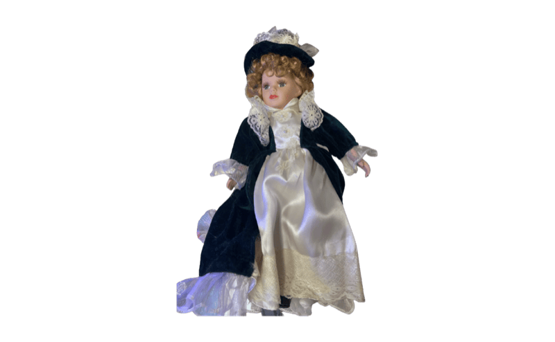 Victorian Porcelain Collector Doll