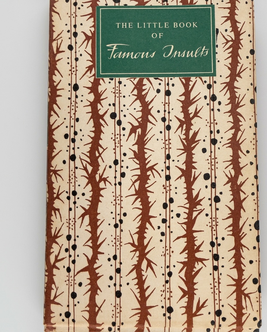 The Little Book of Famous Insults &mdash; Peter Pauper Press (1964)