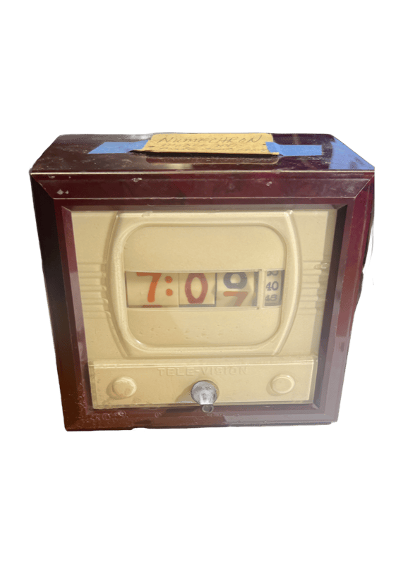 Vintage 1954 Pennwood Numechron Tele-Vision Flip Clock — Model 700, Working